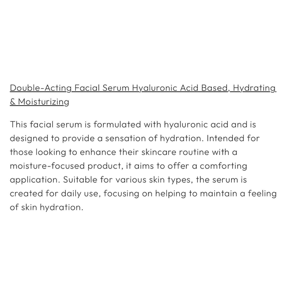 Predire Paris Double-Acting Facial Serum Hyaluronic Based Hydrating & Moisture - Picture 5 of 9